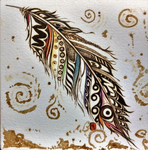 Indigenous NorthWest Art, original Cynthia Longhat-Adams design